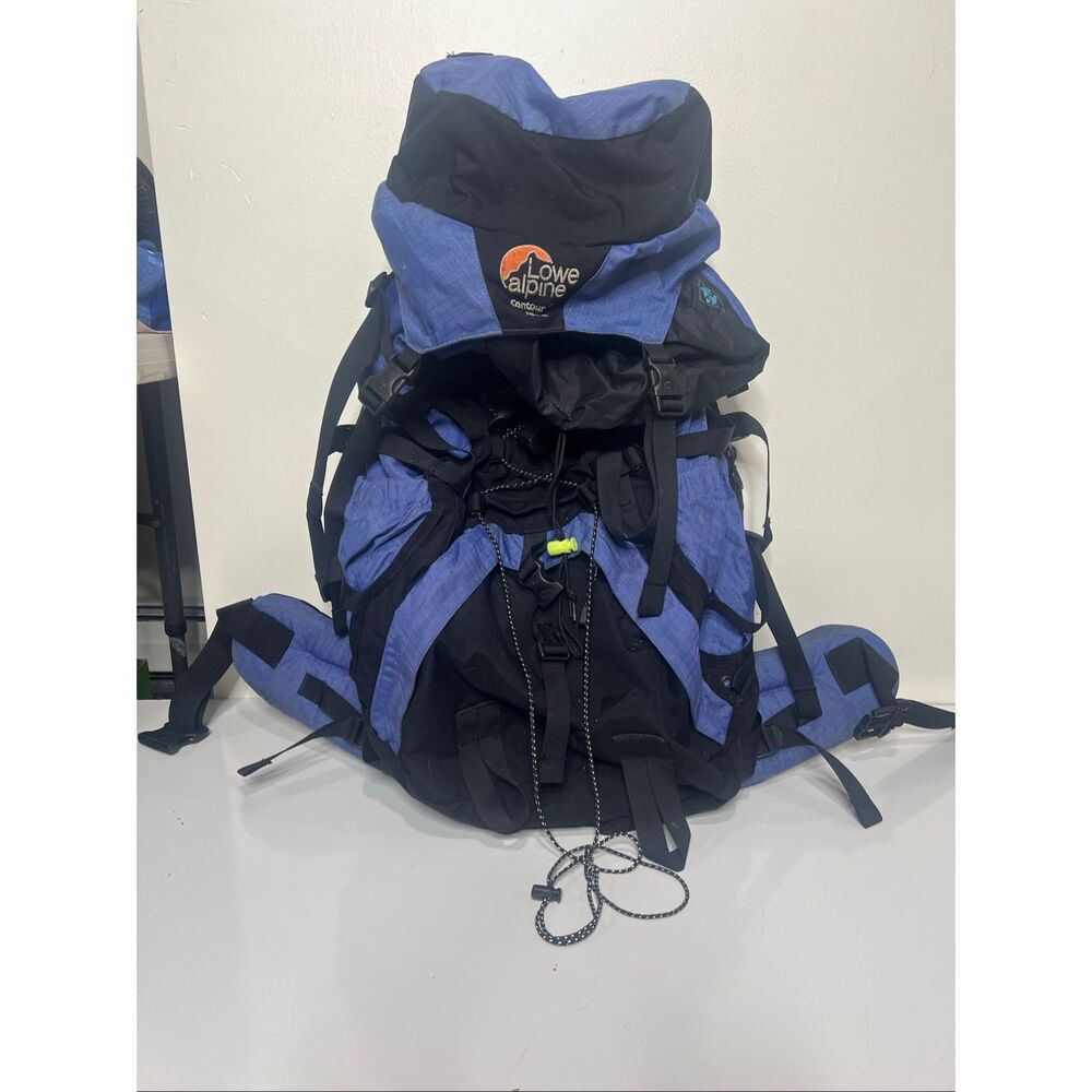 Lowe Alpine Blue Contour III 70+15 Hiking Climbing Backpack